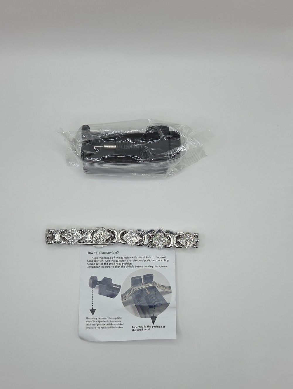 Silver Crystal Bracelet